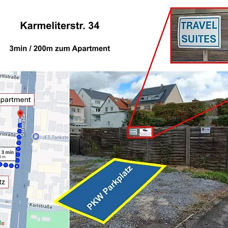 Parkplatz - Zentral - Modern - 3-zi 5x Pers 公寓 海尔布隆