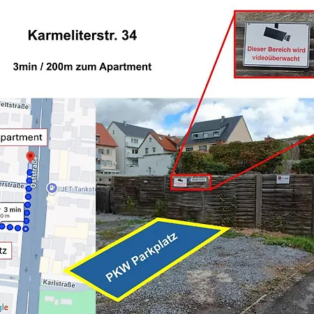Parkplatz - Zentral - Modern - 3-zi 5x Pers شقة *